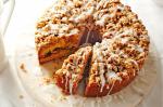 German Marthas Cinnamon Streusel Coffee Cake Recipe Dessert