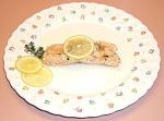 American Baked Salmon with Coriander and Thyme Dinner