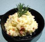 American Mashed Potatoes With Prosciutto and Parmesan Cheese 1 Appetizer