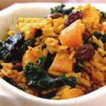 American Basmati Rice Kale and Butternut Squash Appetizer
