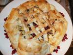 American Rustic Apple and Dried Cranberry Pie Dinner