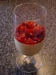 American Chilled Strawberry and Pimms Zabaglione Dessert