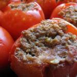 American Tomatoes Stuffed to Beef Dinner