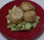 American Scallops with Fruit Salsa Dessert