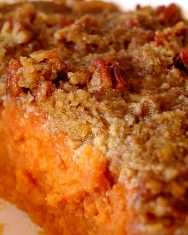 American Streuseled Sweet Potato Casserole Appetizer