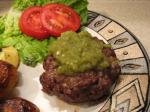Mexican Green Chili Burgers 1 Appetizer