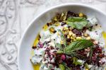 Moroccan Cucumber Yogurt Salad With Dill Sour Cherries and Rose Petals Recipe Appetizer