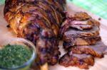 Moroccan Moroccan Leg of Lamb With Mint Dressing Recipe Appetizer