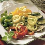 American Colorful Vegetable Plate Appetizer