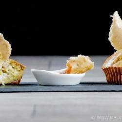 Canadian Muffins with Broccoli and Goat Appetizer