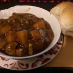 American Beef Stew with Whisky Appetizer