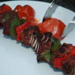 American Runderkebabs from the Middle East Appetizer