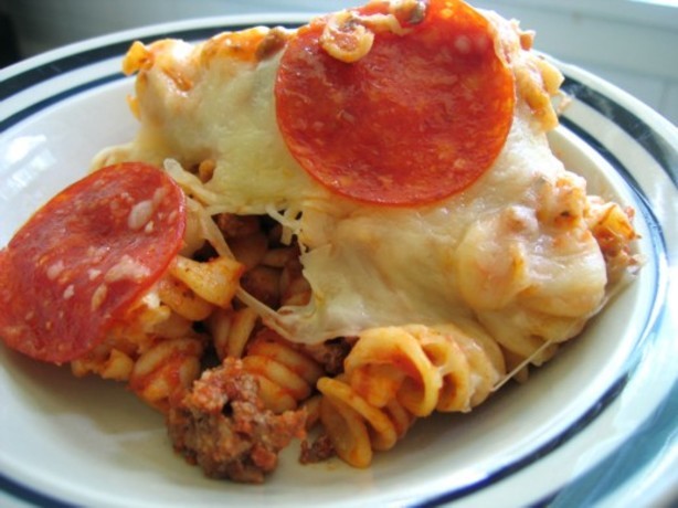 American Easy Pizza Pasta Casserole oamc Dinner