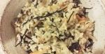 Hijiki Brown Rice Macrobioticstyle with Plenty of Vegetables 1 recipe