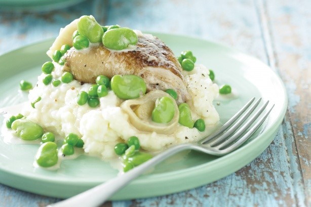 Canadian Celeriac Mash With Creamy Chicken Recipe Dinner