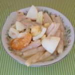 Asparagusegg Salad with Mandarins recipe