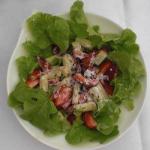 American Fresh Asparagus Salad with Strawberries Appetizer