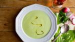 American Chilled Corn Soup With Basil Recipe Appetizer