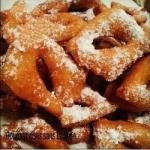 Bugnes of Carnival Without Lactose recipe
