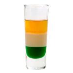 Irish Irish Flag Shot Appetizer
