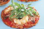 Canadian Prawn And Rocket Pizzas Recipe Appetizer