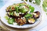 American Eggplant Rocket And Goats Cheese Salad Recipe Dinner