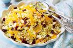 American Jewelled Rice Salad With Apricots and Almonds Recipe Appetizer