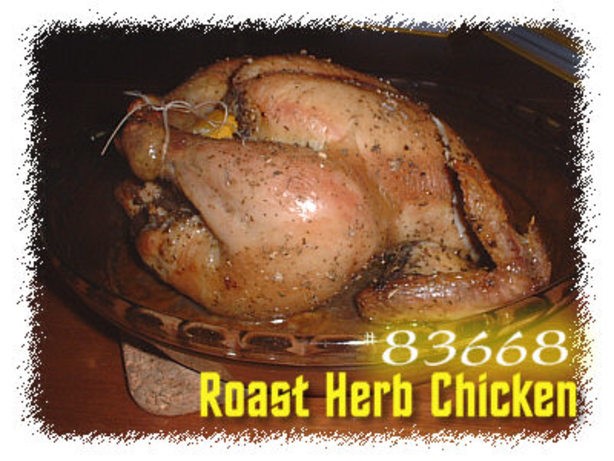 American Roasted Herb Chicken bondage Chicken Dinner