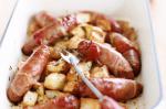 American Baked Prosciutto Sausages Recipe Appetizer