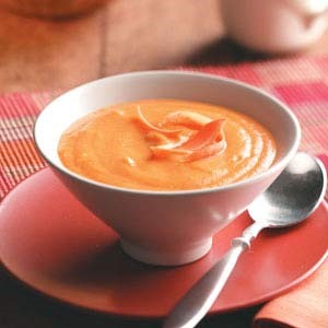 Canadian Vegetable Carrot Soup Appetizer