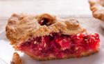 Strawberryrhubarb Pie with Sour Cream Crust Recipe recipe