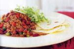 Mexican Mexican Chilli Beef With Tortillas Recipe Appetizer