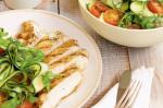 Canadian Barbecued Chicken Zucchini And Rocket Salad Recipe Appetizer