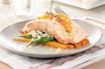 Canadian Salmon Steamed In Paper Parcels Recipe Dinner