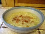 American Breakfast Soup Aka Bacon and Egg Soup Dinner