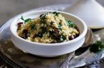 American Raisin and Pine Nut Couscous With Parsley Recipe Appetizer