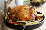 American Roast Chicken With Whiskyspiked Gravy Recipe Dinner
