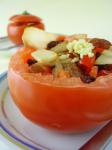 American Raisin Stuffed Tomatoes Appetizer