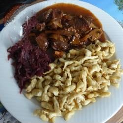 American Venison Goulash a La Bari Appetizer