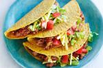 Mexican Aussiestyle Beef And Salad Tacos Recipe Appetizer