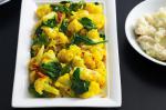 Indian Spiced Cauliflower With White Bean Mash Recipe Appetizer