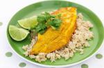 Indian Tandoori Fish and Cumin Rice Recipe Appetizer