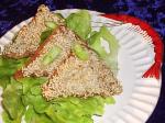 American Sesame Prawn Toast Appetizer