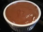 American Lower Cal Version of Thick Chocolate Pudding Dessert