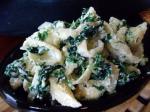 American Pasta and Spinach With Ricotta and Herbs Dinner