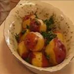 American Parsley-buttered New Potatoes Recipe Appetizer