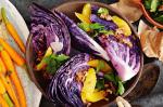 American Braised Cabbage With Orange And Walnuts Recipe Appetizer