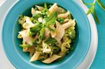 American Penne With Zucchini Peas And Mint Recipe Appetizer