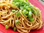 American sesame Noodles With Peanut Sauce Dinner