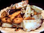 American Grilled potato Fries Appetizer